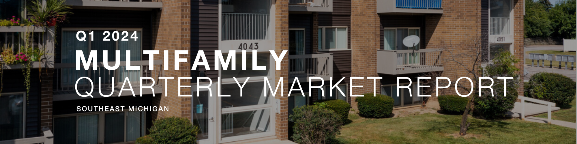 2024 First Quarter Multifamily Market Report SE MI NAI Wisinski